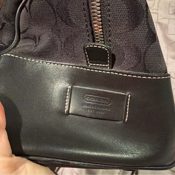 Coach Black Satchel Bag c’s - Picture 3 of 7